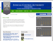 Tablet Screenshot of jca.org.nz